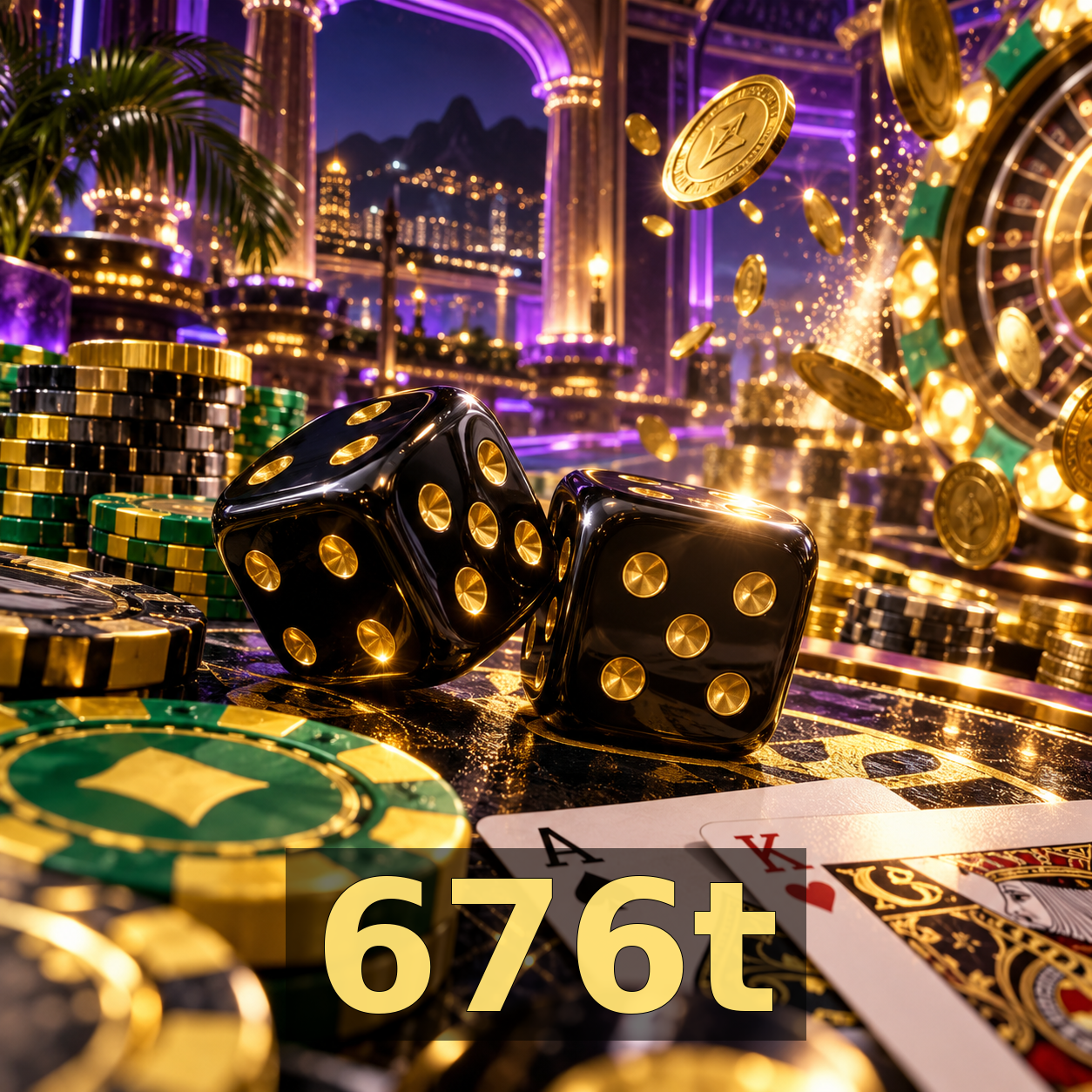 Streaming 4K no cassino ao vivo da 676t